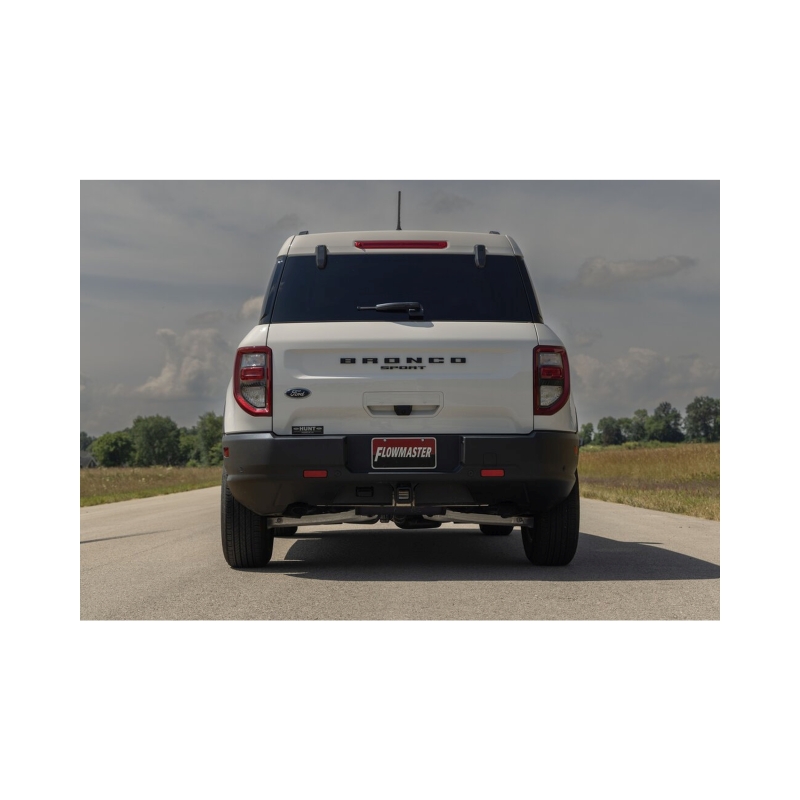 Ford Bronco Sport Performance Exhaust - Rear - Flowmaster - Flow FX Axle-Back - Black - `21-`25