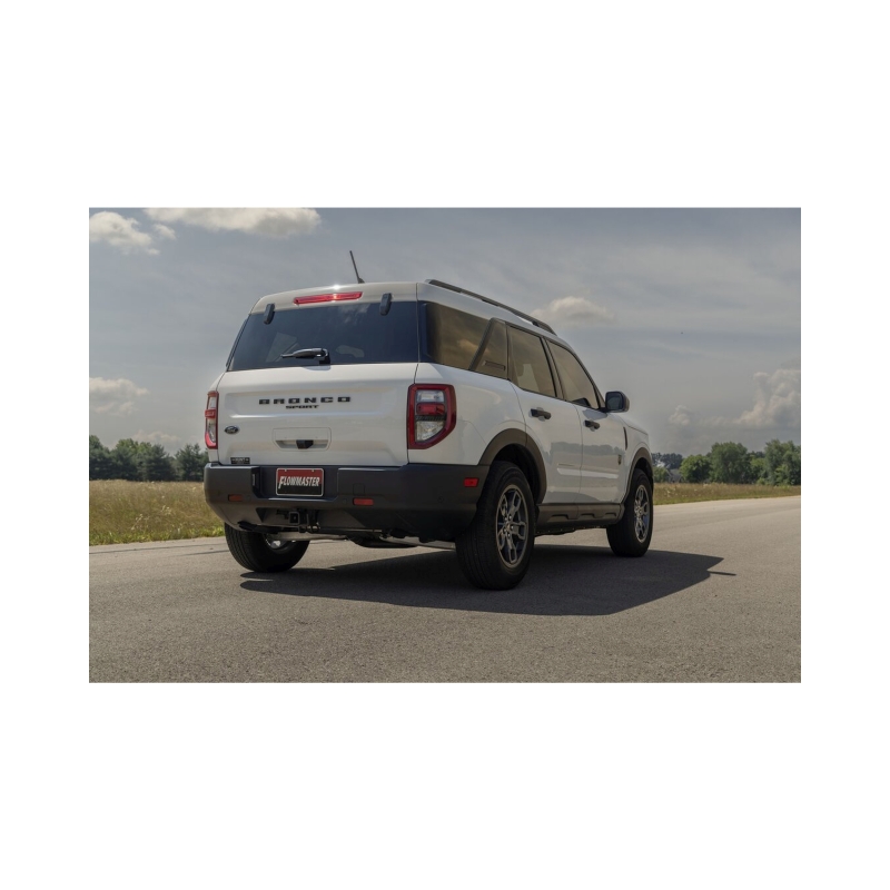 Ford Bronco Sport Performance Exhaust - Rear - Flowmaster - Flow FX Axle-Back - Black - `21-`25