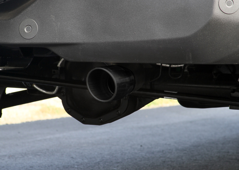 Ford Bronco Performance Exhaust - Dual Out Rear Exit - Flowmaster - Outlaw Cat-Back - Black Chrome - `21-`26
