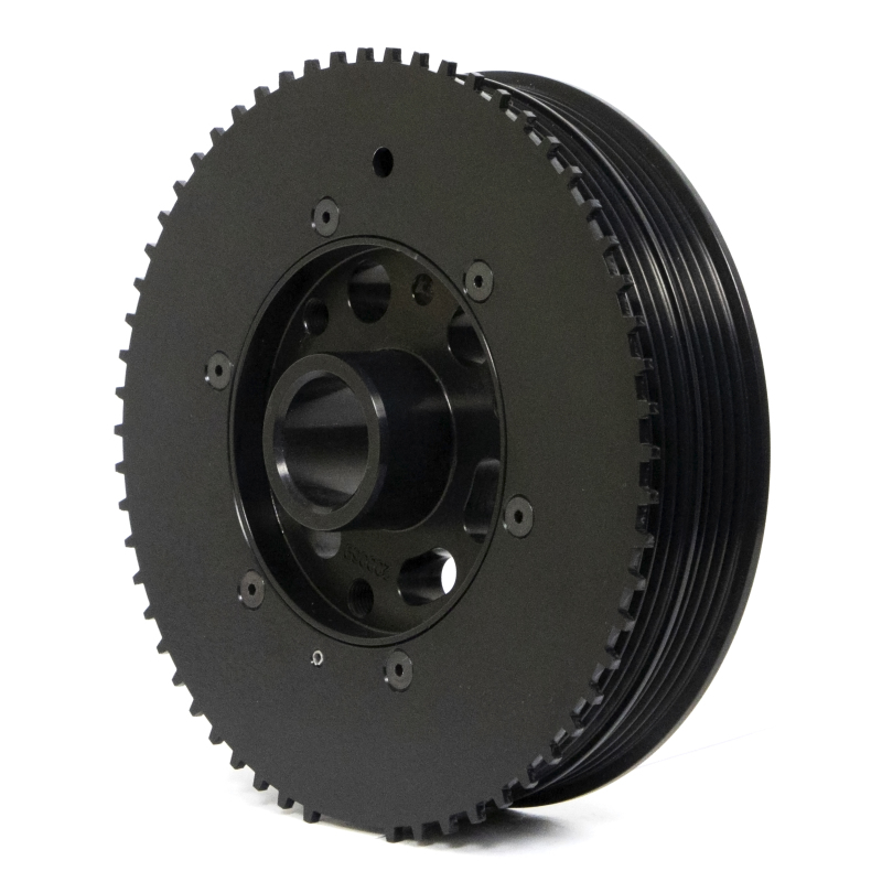 Ford Bronco Sport Crankshaft Damper - Fluidampr - Internally Balanced, Harmonic Balancer - Black Zinc Chromate - `21-`25