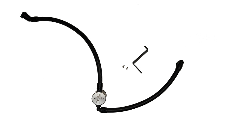 Ford Bronco Sport Oil Separator - Driver Side - J&L - Oil Separator 3.0, PCV Side - Clear Anodized - 2025+