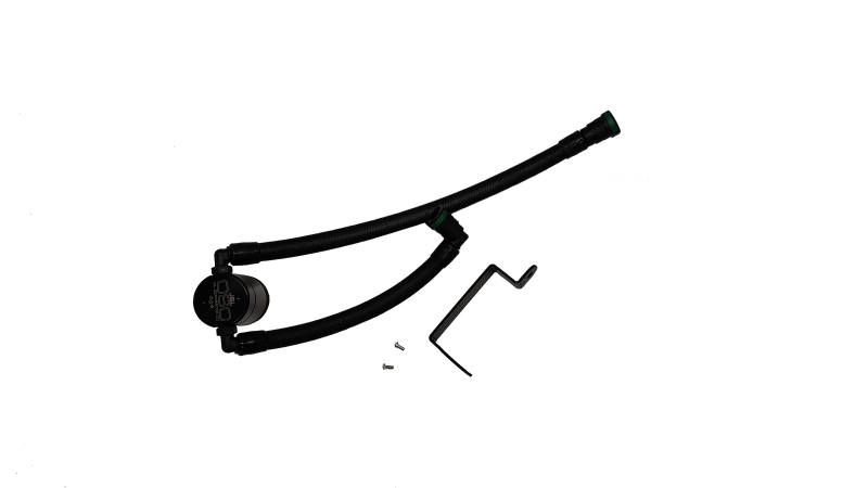 Ford Bronco Oil Separator - PCV Side - J&L - 3.0 - Black Anodized - 2025+