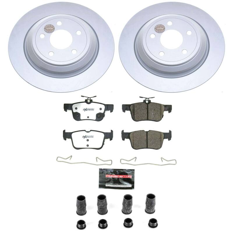 Ford Bronco Sport Brake Kit - Rear - PowerStop - Z36 Coated Truck & Tow - `21-`26