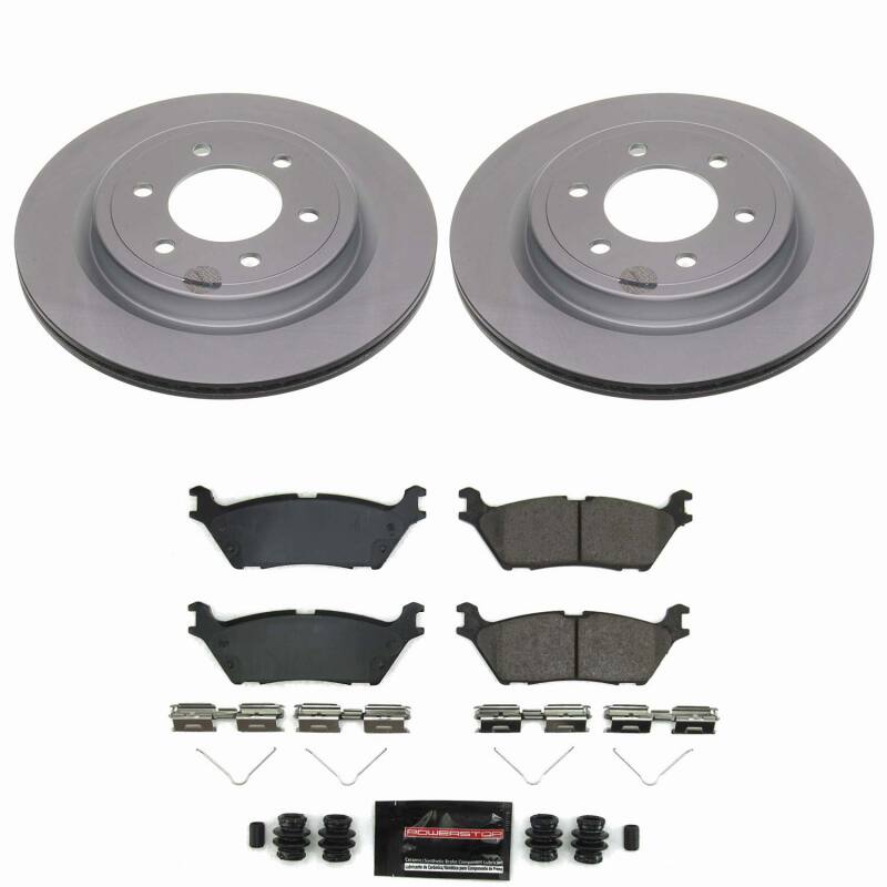 Ford Bronco Brake Kit - Rear - PowerStop - Z23 Coated - `22-`25