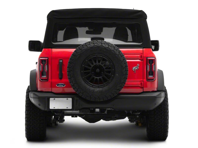 Ford Bronco LED Taillights - Raxiom - Axial Series - Black Housing - Clear Lens - `21-`26