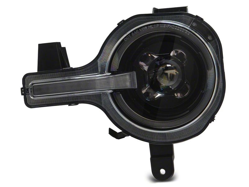 Ford Bronco LED Headlights - Raxiom - LED Halo with White Backlight - Black - `21-`26