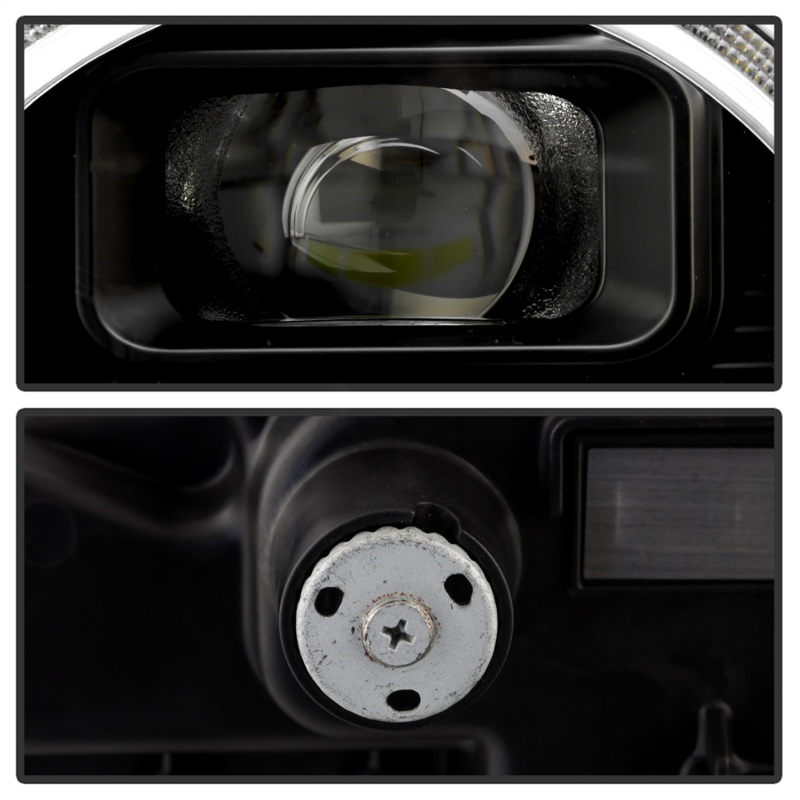 Ford Bronco Headlights - SPYDER - High-Power LED - Black - `21-`24