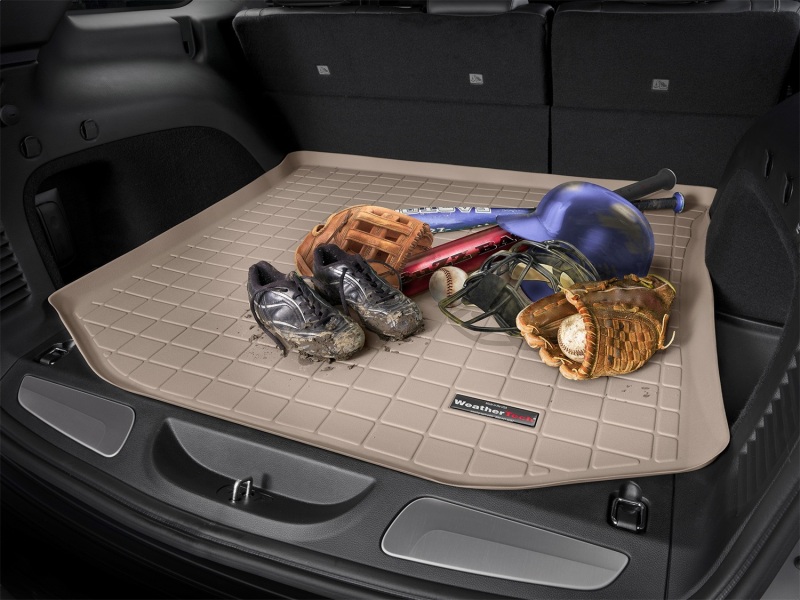 Ford Bronco Cargo Liner - WeatherTech - w/Bumper Protector - Black - `22-`25