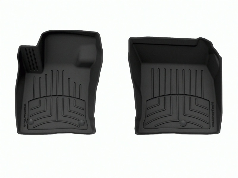 Ford Bronco Sport Floor Mats - Front - WeatherTech - FloorLiner HP - Black - `21-`27