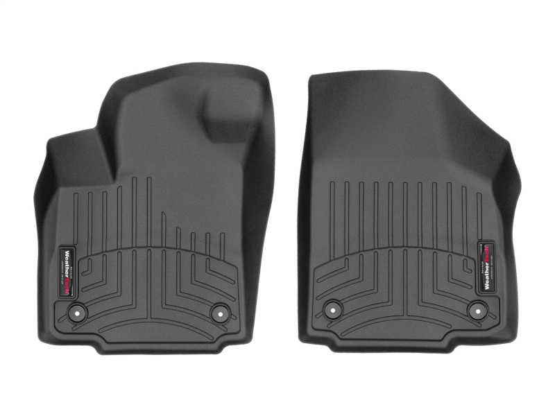 Ford Bronco Floor Mats - Front - WeatherTech - FloorLiner DigitalFit - Black - `21-`27