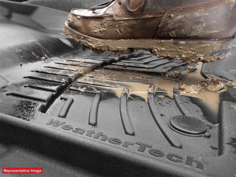 Ford Bronco Floor Mats - Front - WeatherTech - FloorLiner HP - Black - `21-`27