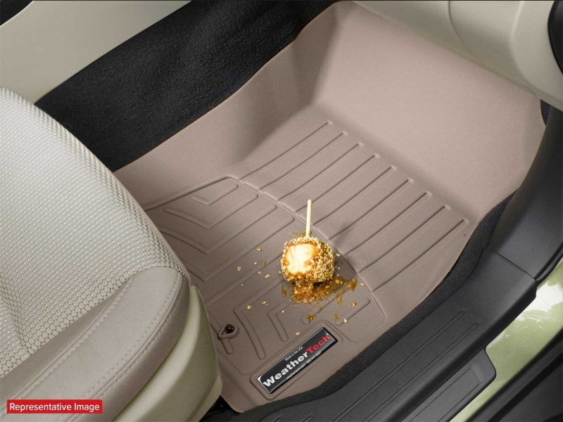 Ford Bronco Floor Liners - Rear - WeatherTech - FloorLiner DigitalFit - Black - `21-`27