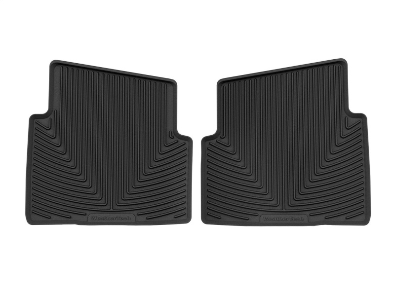 Ford Bronco Sport Rubber Floor Mats - Rear - WeatherTech - All-Weather - Black - `21-`27