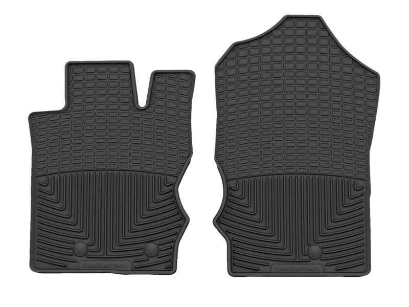 Ford Bronco Floor Mats - Front - WeatherTech - All-Weather Rubber - Black - `21-`27