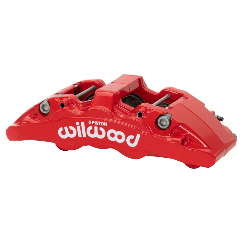 Ford Bronco Brake Caliper - Wilwood - Aero6-DM - Red - `21-`24