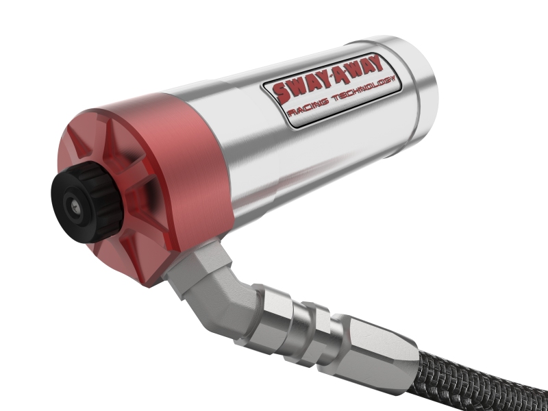 Ford Bronco Coilover Suspension Kit - Rear - aFe - 2.5 Rear Remote Reservoir with Compression Adjusters - Red - `21-`24