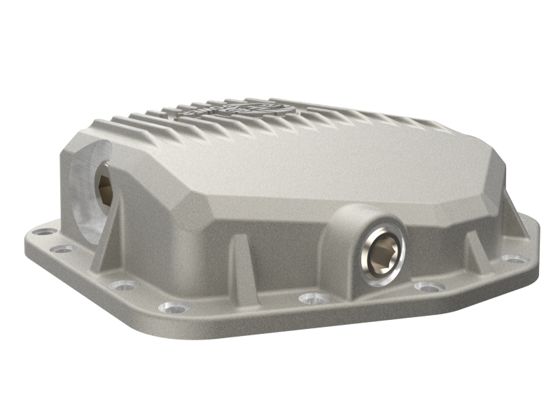 Ford Bronco Raptor Differential Cover - Rear - aFe - Street Series - Raw w/ Machined Fins - `22-`25