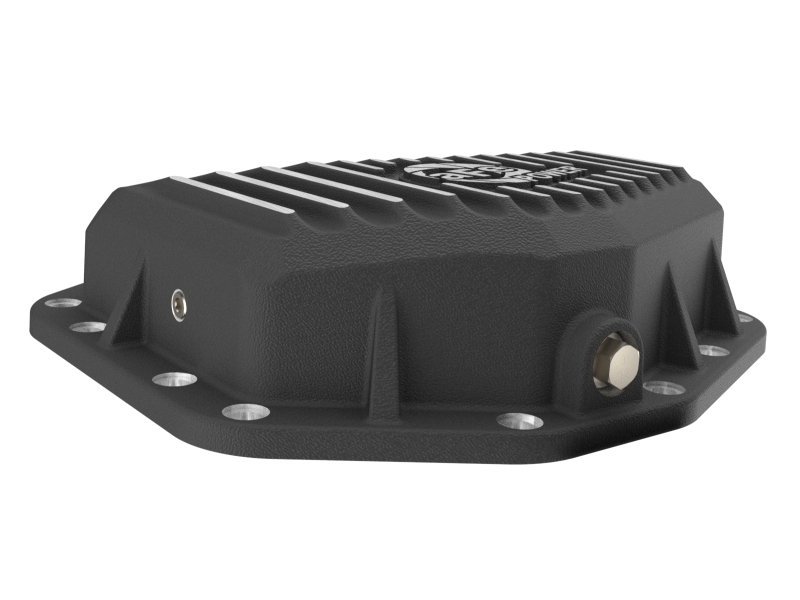 Ford Bronco Raptor Rear Differential Cover - aFe - POWER Pro Series w/ Machined Fins - Black - `22-`25