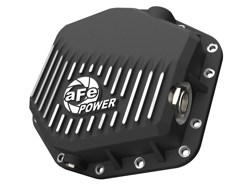 Ford Bronco Raptor Rear Differential Cover - aFe - POWER Pro Series w/ Machined Fins - Black - `22-`25