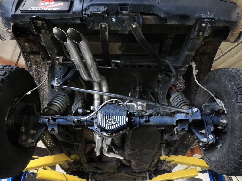 Ford Bronco Raptor Performance Exhaust - aFe - Vulcan Series Cat Back, Hi-Tuck, 3 IN 304 Stainless Steel - `22-`26