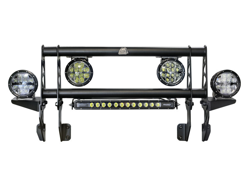 Ford Bronco Bull Bar - aFe - Terra Guard with RIGID Lights - Textured Black - `21-`25