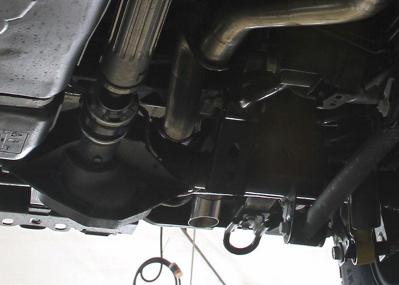 Ford Bronco Performance Exhaust - Axle Back - Single Exit - Flowmaster - Outlaw - Polished Tip