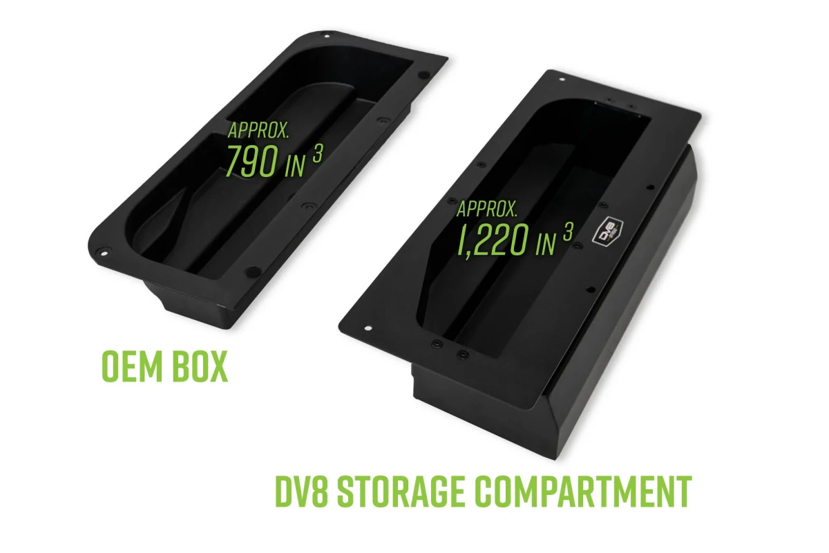 Ford Bronco Rear Storage Compartment - DV8 Offroad - `21-`24