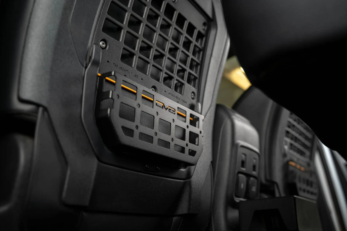 Ford Bronco Seat Back Molle Pockets - DV8 Offroad - `21-`25
