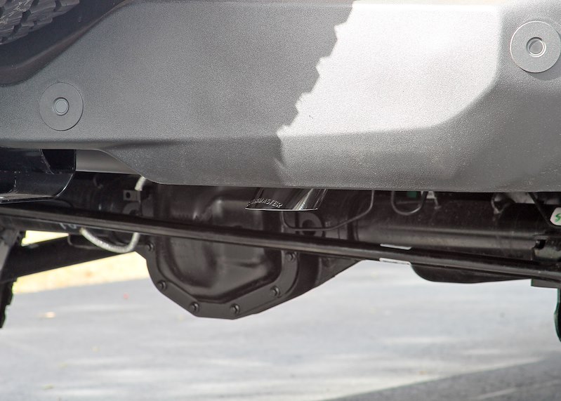 Ford Bronco Performance Exhaust - Cat Back - Axle Exit - Flowmaster - American Thunder - Black w/ Polished Tip