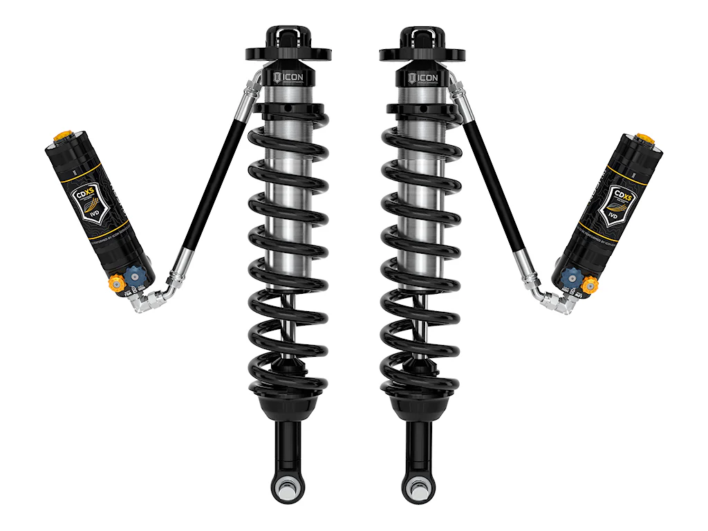 Ford Bronco Coilover Kit - Front - ICON - 2.5 Series RR, Adjustable, Remote Reservoir w/ CDXS - `21+