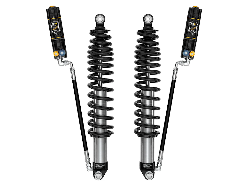 Ford Bronco Coilover Kit - Rear - ICON - 2.5 Series RR, Adjustable, Remote Reservoir w/ CDXS - `21+