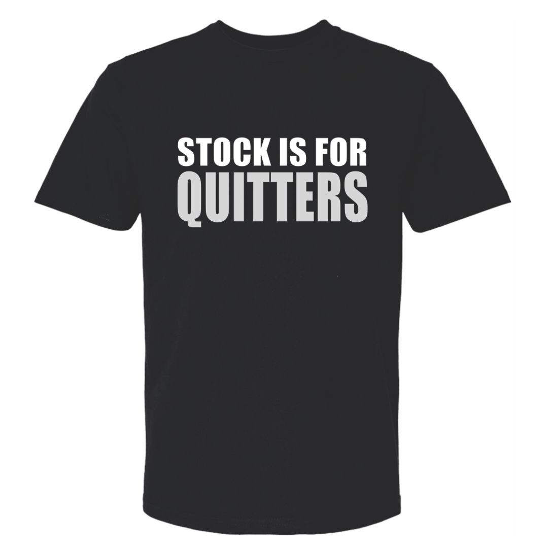 MADNESS Autoworks T-Shirt - STOCK IS FOR QUITTERS