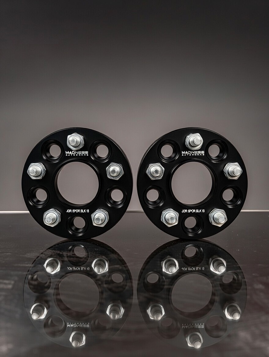 Ford Bronco Sport Wheel Spacers - MADNESS - 20mm - set of 2 - Black Finish