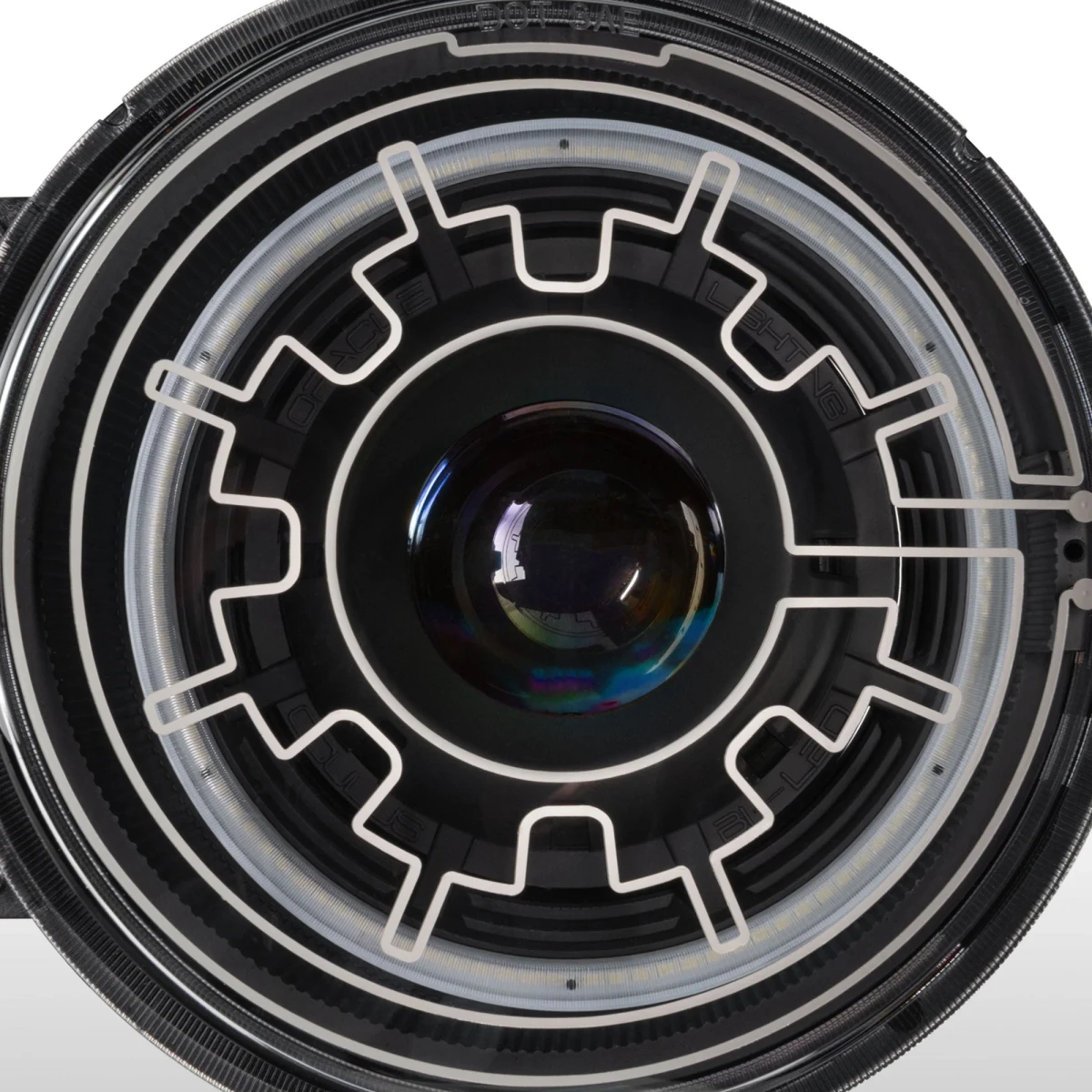 Ford Bronco Projector Headlights - ORACLE Lighting - Oculus Bi-LED with Heated Lenses - 2021