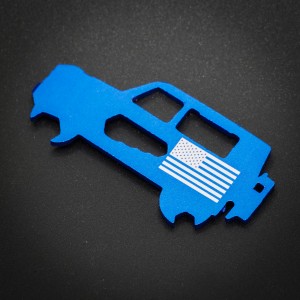 Ford Bronco Multi Functional Tool - Anodized Blue