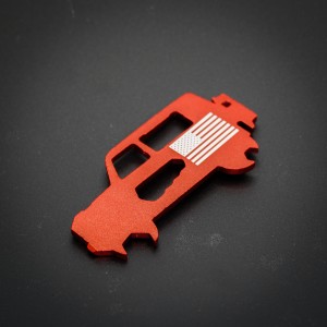 Ford Bronco Multi Functional Tool - Anodized Red