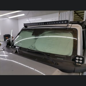 Ford Bronco Sunshade - BlackOut Sunshades - Foldable Double Circle Design 