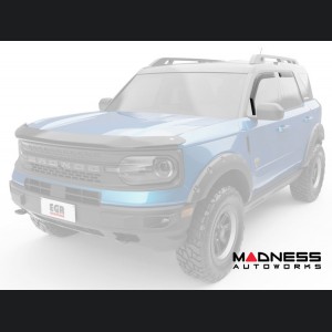 Ford Bronco Sport Side Window Air Deflectors - Dark Smoke - EGR