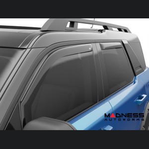 Ford Bronco Sport Side Window Air Deflectors - Dark Smoke - EGR