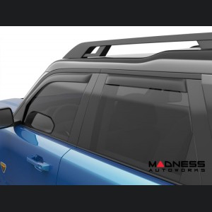 Ford Bronco Sport Side Window Air Deflectors - Matte Black - EGR