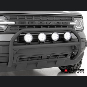 Ford Bronco Sport Front Bull Bar w/ 20" Black Series LED Light Bar w/ DRL