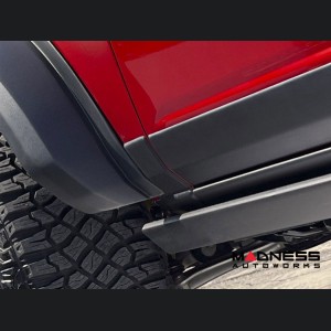 Ford Bronco Rocker Panel Cover Kit - Armadillo - Air Design - 2 door
