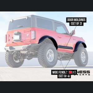 Ford Bronco Complete Body Styling Kit - 2 Door - Wide Body - Air Design