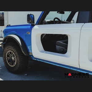 Ford Bronco Halo Doors - Anderson Composites - 4 Door - Fiberglass - Front