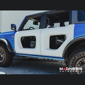 Ford Bronco Halo Doors - Anderson Composites - 4 Door - Fiberglass with Carbon Fiber Inserts - Front