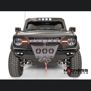 Ford Bronco Front Bumper - Fab Fours - Grumper