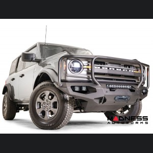 Ford Bronco Front Bumper - Fab Fours - Matrix - w/ Full Guard