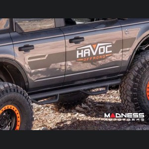 Ford Bronco Nerf Bars - 4 Door - HN2 - Textured Black - Havoc 