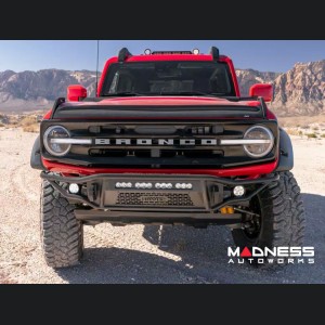 Ford Bronco Front Bumper - Metal Masher - Textured Black - Havoc 