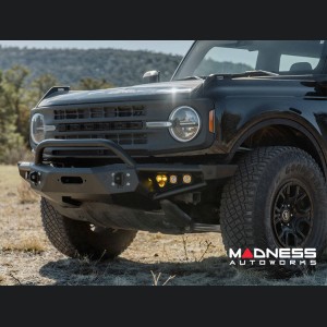 Ford Bronco Light Upgrade - Hybrid Front Bumper - Off Road LED Light Kit